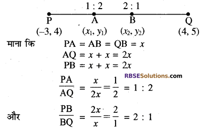 RBSE Solutions for Class 10 Maths Chapter 9 निर्देशांक ज्यामिति Additional Questions 32