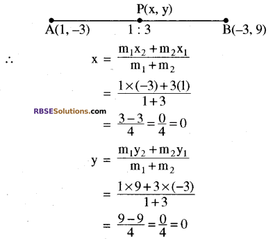 RBSE Solutions for Class 10 Maths Chapter 9 निर्देशांक ज्यामिति Ex 9.2 3
