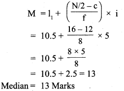 RBSE Solutions for Class 11 Economics Chapter 9 Median 19