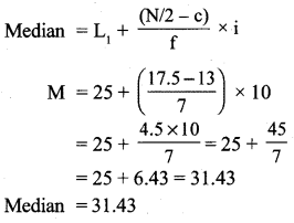 RBSE Solutions for Class 11 Economics Chapter 9 Median 20
