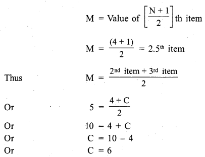 RBSE Solutions for Class 11 Economics Chapter 9 Median 2