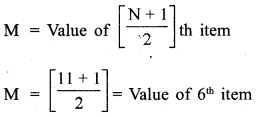 RBSE Solutions for Class 11 Economics Chapter 9 Median 42