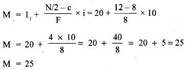 RBSE Solutions for Class 11 Economics Chapter 9 Median 47