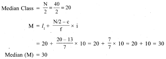 RBSE Solutions for Class 11 Economics Chapter 9 Median 4