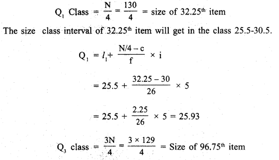 RBSE Solutions for Class 11 Economics Chapter 9 Median 5