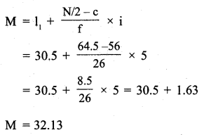 RBSE Solutions for Class 11 Economics Chapter 9 Median 8