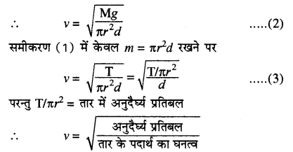 RBSE Solutions for Class 11 Physics Chapter 9 तरंग गति 22