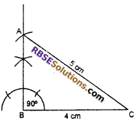 RBSE Solutions for Class 7 Maths Chapter 10 Construction of Triangles In Text Exercise - 10