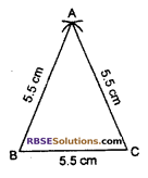 RBSE Solutions for Class 7 Maths Chapter 10 Construction of Triangles In Text Exercise - 2