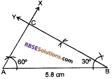 RBSE Solutions for Class 7 Maths Chapter 10 Construction of Triangles In Text Exercise - 7