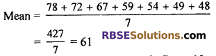 RBSE Solutions for Class 7 Maths Chapter 17 Data Handling Ex 17.2 - 1