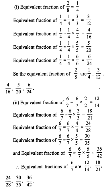 RBSE Solutions for Class 7 Maths Chapter 2 Fractions and Decimal Numbers Ex 2.1 Q1a