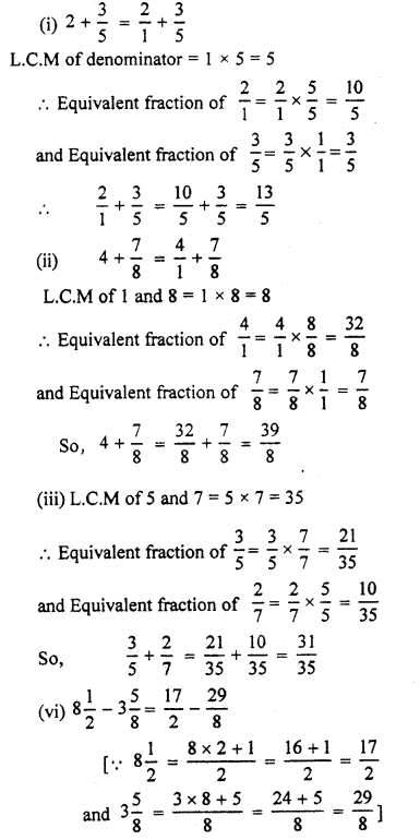 RBSE Solutions for Class 7 Maths Chapter 2 Fractions and Decimal Numbers Ex 2.1 Q4a