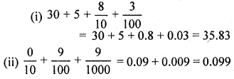 RBSE Solutions for Class 7 Maths Chapter 2 Fractions and Decimal Numbers Additional Questions
