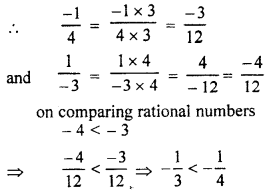 RBSE Solutions for Class 7 Maths Chapter 4 Rational Numbers Ex 4.1 6