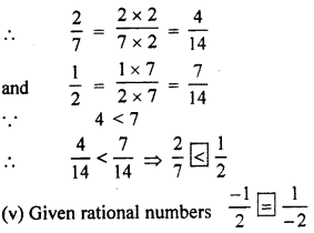 RBSE Solutions for Class 7 Maths Chapter 4 Rational Numbers Ex 4.1 6c