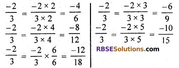 RBSE Solutions for Class 7 Maths Chapter 4 Rational Numbers Ex 4.1 img 2