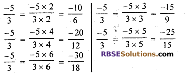 RBSE Solutions for Class 7 Maths Chapter 4 Rational Numbers Ex 4.1 img 4