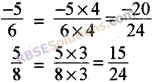 RBSE Solutions for Class 8 Maths Chapter 1 Rational Numbers Additional Questions 6