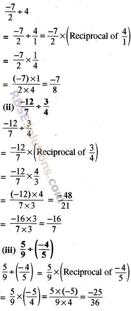 RBSE Solutions for Class 8 Maths Chapter 1 Rational Numbers In Text Exercise 15