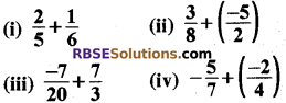 RBSE Solutions for Class 8 Maths Chapter 1 Rational Numbers In Text Exercise 3