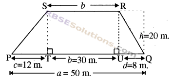 RBSE Solutions for Class 8 Maths Chapter 14 Area In Text Exercise img-1