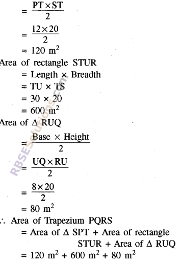 RBSE Solutions for Class 8 Maths Chapter 14 Area In Text Exercise img-2