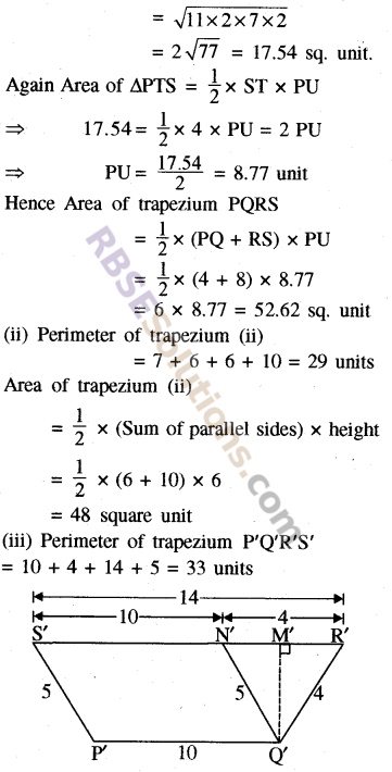 RBSE Solutions for Class 8 Maths Chapter 14 Area In Text Exercise img-7