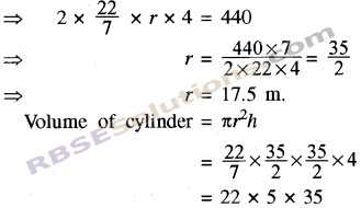 RBSE Solutions for Class 8 Maths Chapter 15 Surface Area and Volume Additional Questions img-7