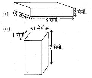 RBSE Solutions for Class 8 Maths Chapter 15 पृष्ठीय क्षेत्रफल एवं आयतन In Text Exercise Q87
