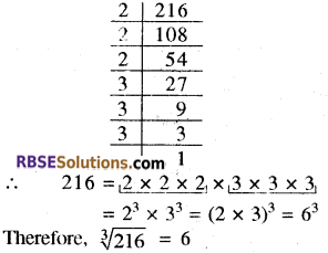 RBSE Solutions for Class 8 Maths Chapter 2 Cube and Cube Roots Ex 2.1 14
