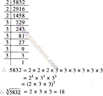 RBSE Solutions for Class 8 Maths Chapter 2 Cube and Cube Roots Ex 2.2 3