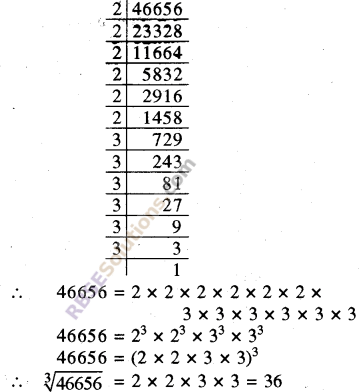 RBSE Solutions for Class 8 Maths Chapter 2 Cube and Cube Roots Ex 2.2 8