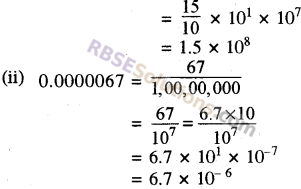 RBSE Solutions for Class 8 Maths Chapter 3 Powers and Exponents Additional Questions 18