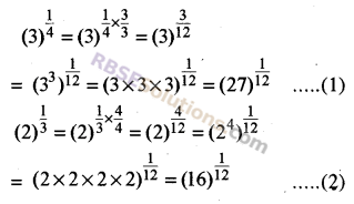 RBSE Solutions for Class 8 Maths Chapter 3 Powers and Exponents Additional Questions 8
