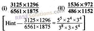 RBSE Solutions for Class 8 Maths Chapter 3 Powers and Exponents Ex 3.2 12