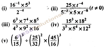 RBSE Solutions for Class 8 Maths Chapter 3 Powers and Exponents Ex 3.2 4