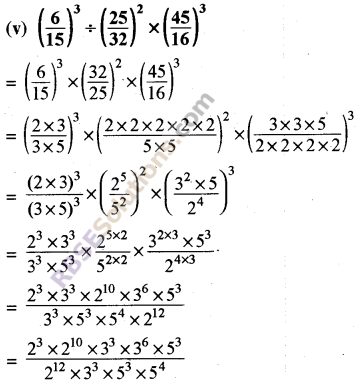 RBSE Solutions for Class 8 Maths Chapter 3 Powers and Exponents Ex 3.2 9