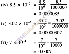 RBSE Solutions for Class 8 Maths Chapter 3 Powers and Exponents Ex 3.3 3