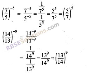 RBSE Solutions for Class 8 Maths Chapter 3 Powers and Exponents In Text Exercise 3