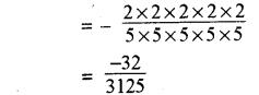 RBSE Solutions for Class 8 Maths Chapter 3 घात एवं घातांक Ex 3.1 Q4d