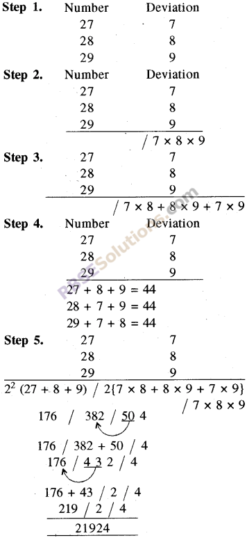 RBSE Solutions for Class 8 Maths Chapter 5 Vedic Mathematics In Text Exercise 29