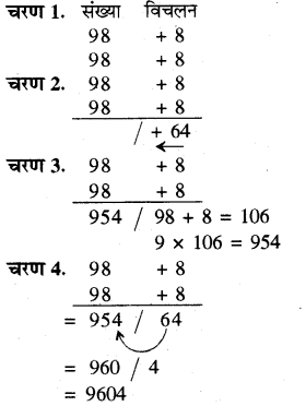 RBSE Solutions for Class 8 Maths Chapter 5 वैदिक गणित Additional Questions 2