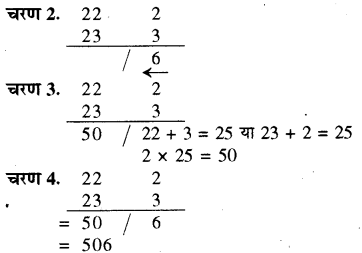 RBSE Solutions for Class 8 Maths Chapter 5 वैदिक गणित Additional Questions 2F