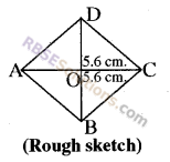 RBSE Solutions for Class 8 Maths Chapter 7 Construction of Quadrilaterals Additional Questions img-8