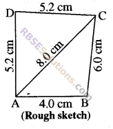 RBSE Solutions for Class 8 Maths Chapter 7 Construction of Quadrilaterals Ex 7.1 img-1