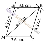 RBSE Solutions for Class 8 Maths Chapter 7 Construction of Quadrilaterals Ex 7.1 img-6