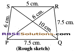 RBSE Solutions for Class 8 Maths Chapter 7 Construction of Quadrilaterals Ex 7.2 img-5