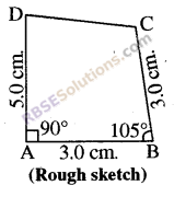 RBSE Solutions for Class 8 Maths Chapter 7 Construction of Quadrilaterals Ex 7.4 img-3