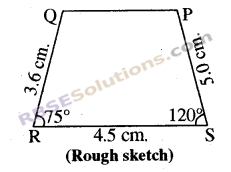 RBSE Solutions for Class 8 Maths Chapter 7 Construction of Quadrilaterals Ex 7.4 img-5